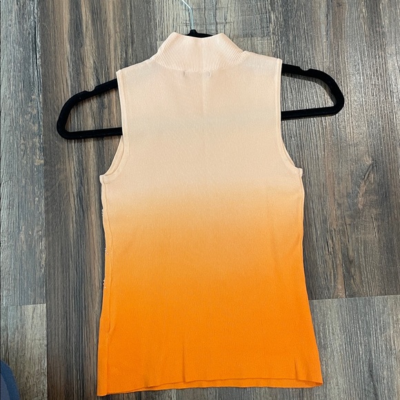 Elegant Gradient Sleeveless Top - Picture 2 of 4